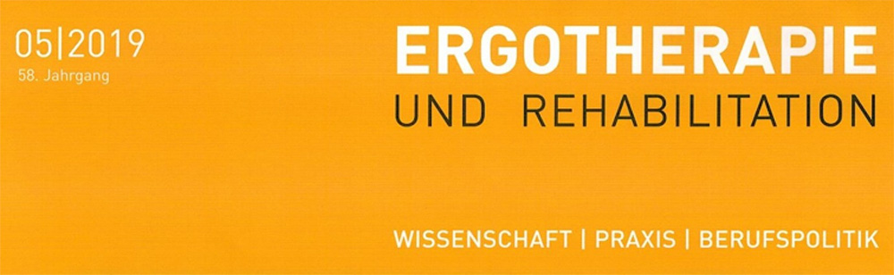 Titelkopf Ergotherapie und Rehabilitation